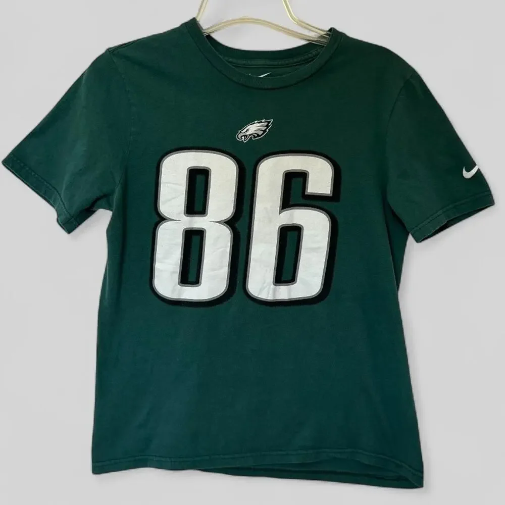 Philadelphia Eagles Nike Green Short Sleeve T-Shirt‎ Kids Large
